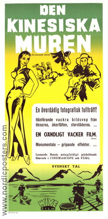 La muraglia cinese 1959 movie poster Giancarlo Vigorelli Carlo Lizzani Documentaries Asia