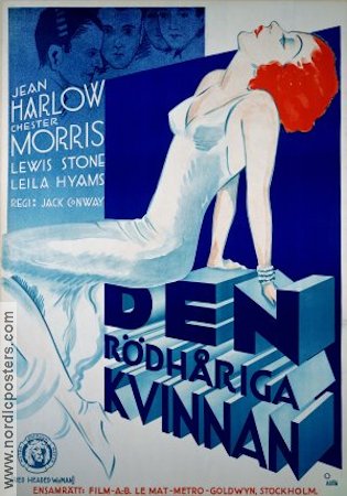 Red-Headed Woman 1932 movie poster Jean Harlow