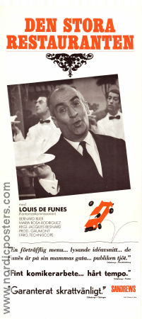 Le grand restaurant 1966 movie poster Louis de Funes Bernard Blier Maria-Rosa Rodriguez Jacques Besnard