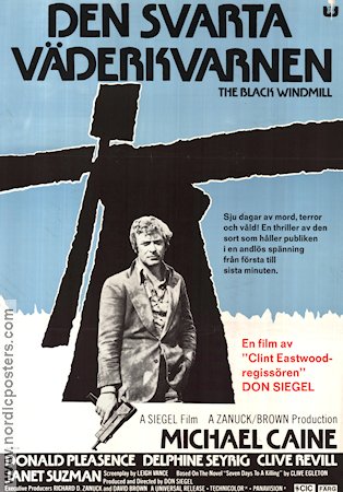 The Black Windmill 1974 poster Michael Caine Don Siegel