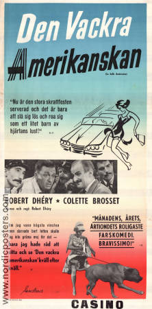 La belle Américaine 1961 poster Alfred Adam Robert Dhéry