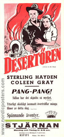 Desertören 1954 poster Sterling Hayden Coleen Gray Keith Larsen Lesley Selander