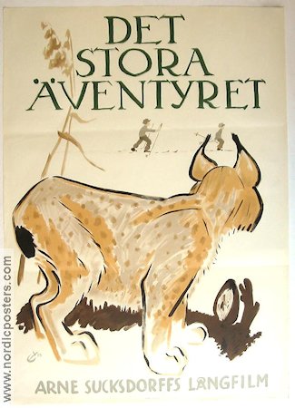 The Great Adventure 1953 poster Anders Nohrborg Arne Sucksdorff