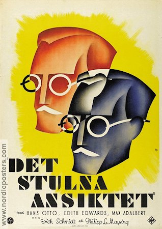 Das gestohlene Gesicht 1931 movie poster Max Adalbert