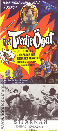 Det tredje ögat 1972 poster Jeff Bridges James Mason Burgess Meredith Agenter Filmen från: Canada