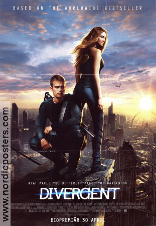 Divergent 2014 movie poster Shailene Woodley Theo James Kate Winslet Neil Burger