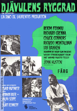 The Deserter 1971 poster Bekim Fehmiu Burt Kennedy