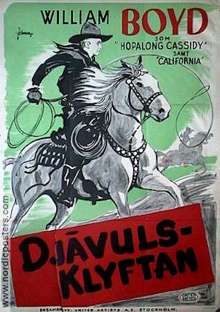 The Devil´s Playground 1946 movie poster William Boyd Find more: Hopalong Cassidy Eric Rohman art