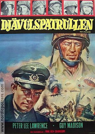 Testa di sbarco per otto implacabili 1968 movie poster Peter Lee Lawrence Guy Madison Erika Blanc Alfonso Brescia Find more: Nazi War