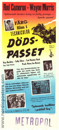 Dödspasset 1950 poster Rod Cameron Wayne Morris Kay Buckley Ralph Murphy