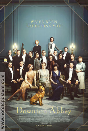 Downton Abbey 2019 movie poster Stephen Campbell Moore Michael Fox Lesley Nicol Elizabeth McGovern Maggie Smith Michael Engler From TV