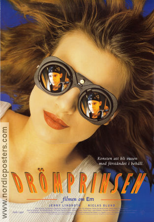 Drömprinsen 1996 movie poster Jenny Lindroth Pia Johansson Tomas Norström Ella Lemhagen Glasses
