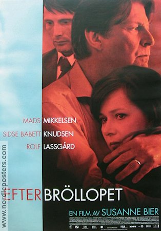 Efter brylluppet 2006 movie poster Mads Mikkelsen Rolf Lassgård Susanne Bier Denmark