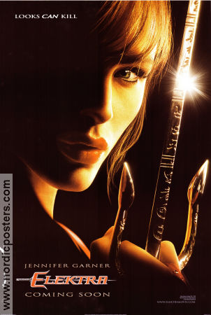 Elektra 2005 poster Jennifer Garner Rob Bowman