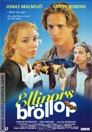Ellinors bröllop 1996 movie poster Jonas Malmsjö Fanny Risberg Ivan Mathias Petersson Henry Meyer Romance