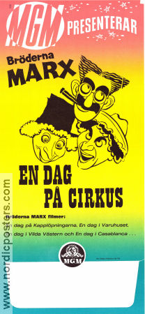 At the Circus 1939 movie poster The Marx Brothers Bröderna Marx Groucho Marx Chico Marx Harpo Marx Edward Buzzell Circus Musicals