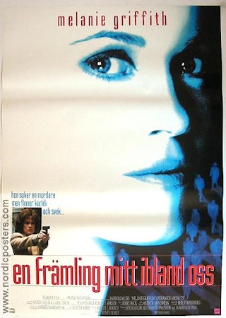 A Stranger Among Us 1992 movie poster Melanie Griffith Eric Thal John Pankow Sidney Lumet