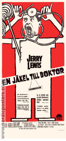 The Disorderly Orderly 1964 movie poster Jerry Lewis Glenda Farrell Susan Oliver Frank Tashlin Medicine and hospital