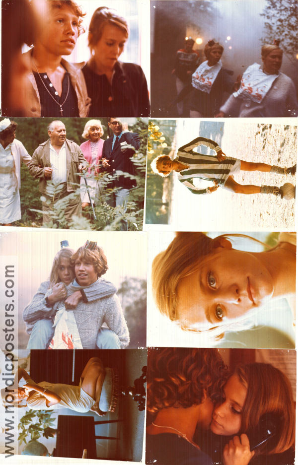 A Swedish Love Story 1970 lobby card set Ann-Sofie Kylin Rolf Sohlman Anita Lindblom Bertil Norström Roy Andersson