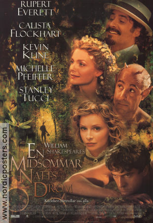 A Midsummer Night´s Dream 1999 poster Rupert Everett Michael Hoffman