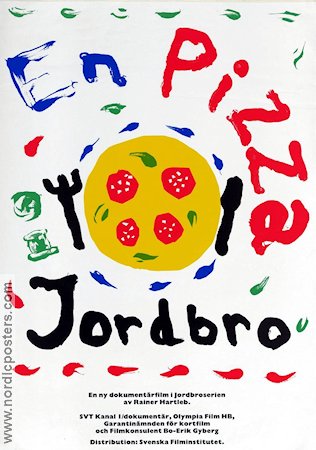 En pizza i Jordbro 1994 poster Rainer Hartleb