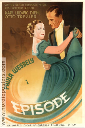 Episode 1935 movie poster Paula Wessely Karl Ludwig Diehl Walter Reisch Country: Austria