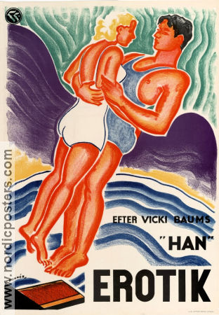 Lac Aux Dames 1934 movie poster Rosine Deréan Simone Simon Marc Allégret Writer: Vicki Baum Artistic posters Art Deco