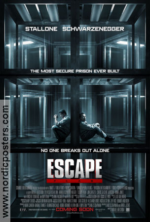 Escape Plan 2013 movie poster Sylvester Stallone Arnold Schwarzenegger Mikael Håfström