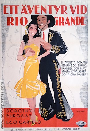 Lasca of the Rio Grande 1931 movie poster Dorothy Burgess Leo Carrillo