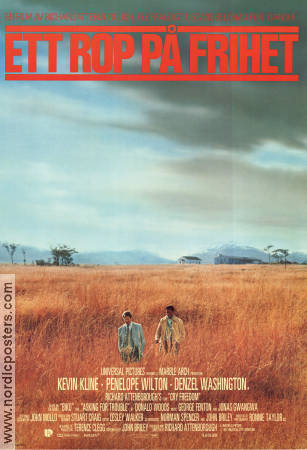 Asking For Trouble 1987 movie poster Kevin Kline Penelope Wilton Richard Attenborough