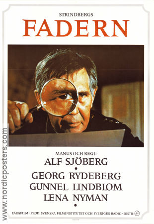 Fadern 1969 poster Georg Rydeberg Alf Sjöberg