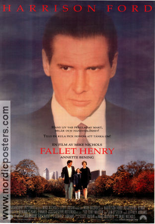 Regarding Henry 1991 poster Harrison Ford Mike Nichols