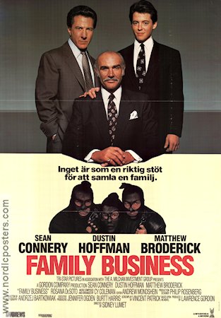 Family Business 1990 poster Sean Connery Sidney Lumet