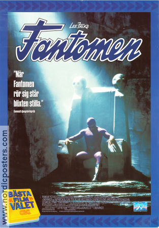 Fantomen VHS 1996 poster Billy Zane Simon Wincer