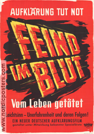 Feind im Blut 1931 poster Wolfgang Klein Walter Ruttmann