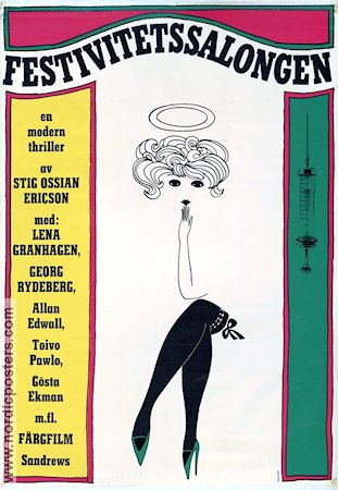 Festivitetssalongen 1965 poster Georg Rydeberg Stig Ossian Ericson