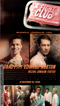 Fight Club 1999 poster Brad Pitt David Fincher