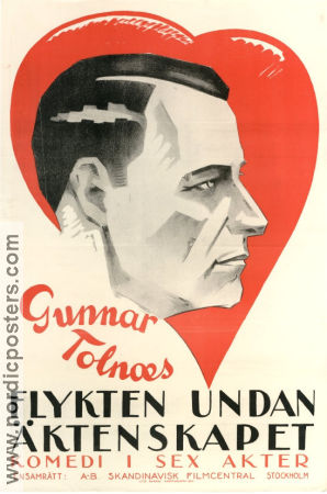 Die Flucht in die Ehe 1922 movie poster Stella Arbenina Gunnar Tolnaes Artur Retzbach