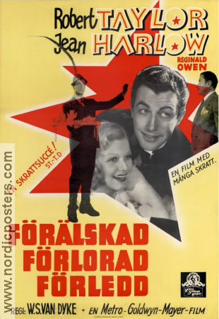 Personal Property 1937 movie poster Jean Harlow Robert Taylor WS Van Dyke