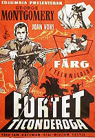 Fortet Ticonderoga 1956 movie poster Ed Montgomery