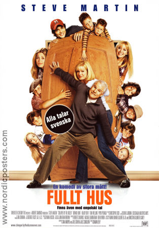Cheaper by the Dozen 2003 poster Steve Martin Shawn Levy