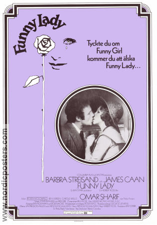 Funny Lady 1975 poster Barbra Streisand Herbert Ross