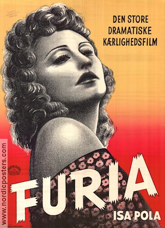 Furia 1947 movie poster Isa Pola
