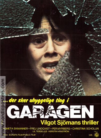 The Garage 1975 movie poster Agneta Ekmanner Frej Lindqvist Per Myrberg Vilgot Sjöman