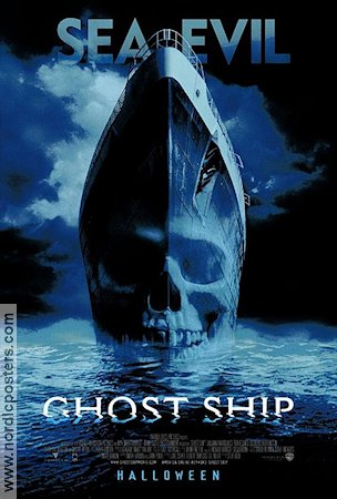 Ghost Ship 2002 movie poster Julianna Margulies Gabriel Byrne Ron Eldard Steve Beck Ships and navy