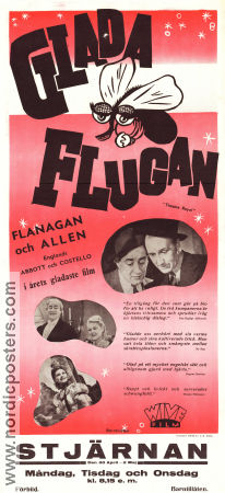 Glada flugan 1943 poster Bud Flanagan Chesney Allen Peggy Dexter John Baxter