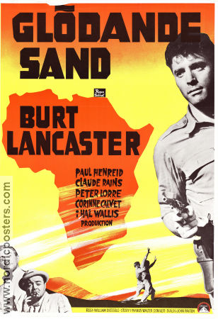 Rope of Sand 1949 poster Burt Lancaster William Dieterle