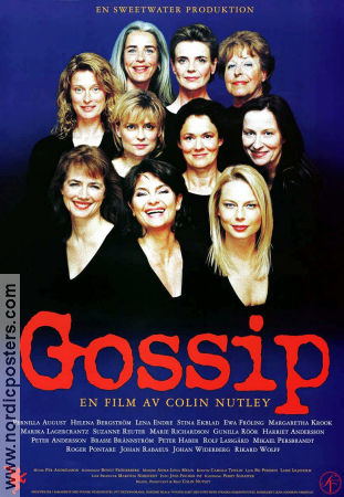 Gossip 2000 poster Pernilla August Colin Nutley