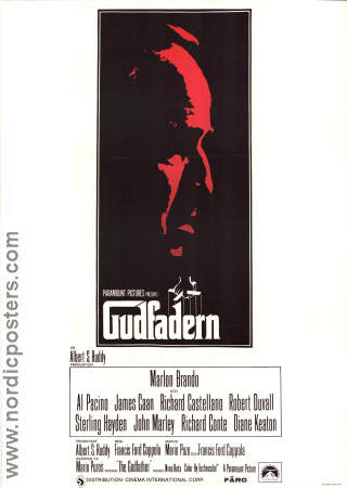 The Godfather 1972 poster Marlon Brando Francis Ford Coppola