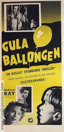 The Yellow Balloon 1954 poster Andrew Ray